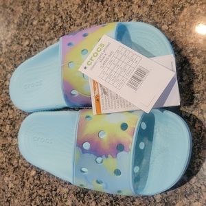 Kids croc slides